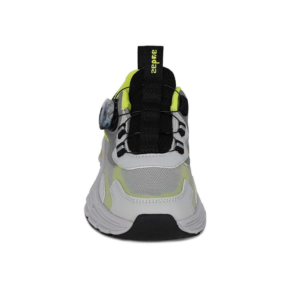 Tenis Audaz para niño en sintético verde Marley con Twist and pop.