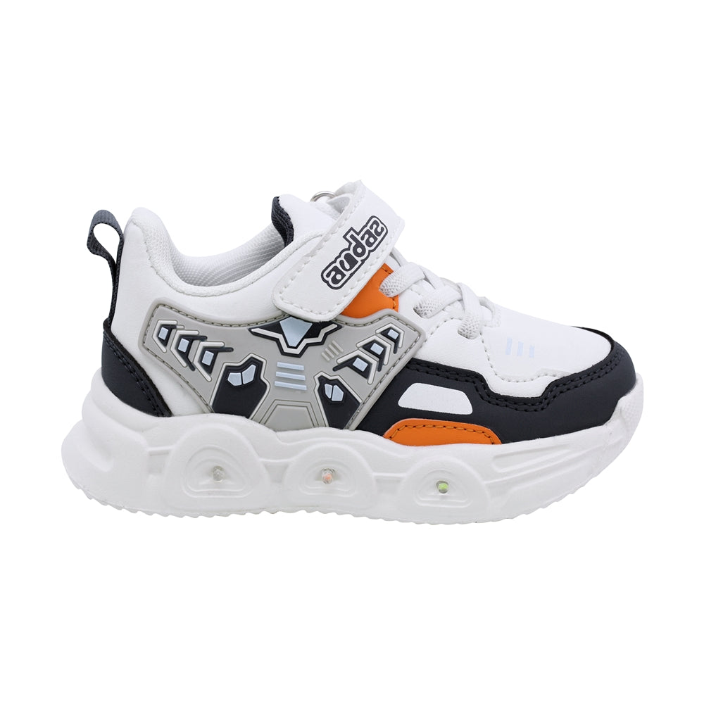 TENIS AUDAZ PARA NIÑO DE SINTÉTICO COLOR BLANCO POKEMON CON LUCES