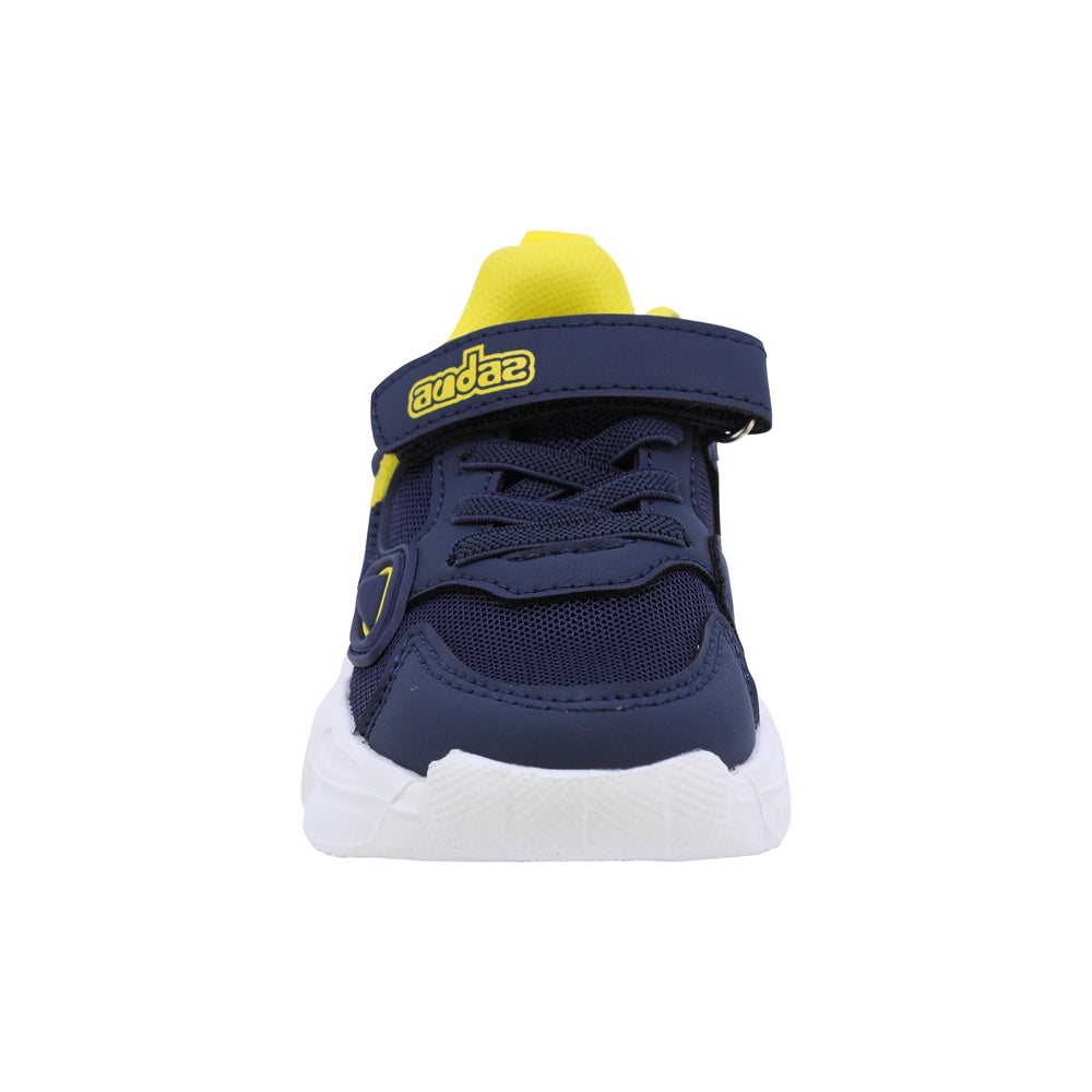 TENIS AUDAZ PARA NIÑO DE SINTÉTICO COLOR AZUL ORION CON LUCES