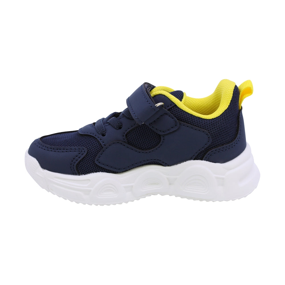 TENIS AUDAZ PARA NIÑO DE SINTÉTICO COLOR AZUL ORION CON LUCES