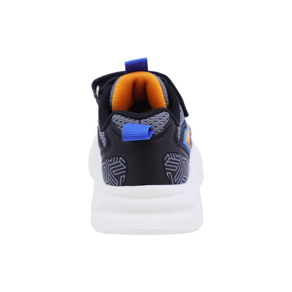 TENIS AUDAZ PARA NIÑO COLOR NEGRO DE SINTÉTICO ORION CON TIRA DE CONTACTO