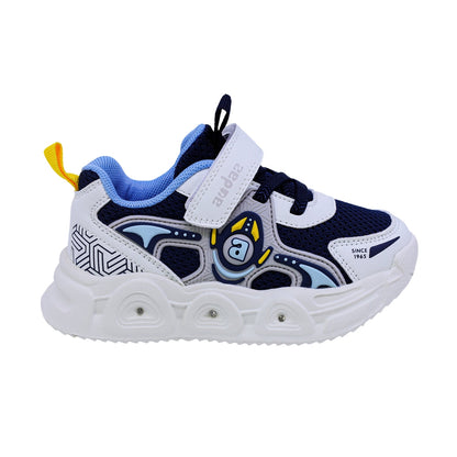 TENIS AUDAZ PARA NIÑO COLOR AZUL DE SINTÉTICO ORION CON TIRA DE CONTACTO