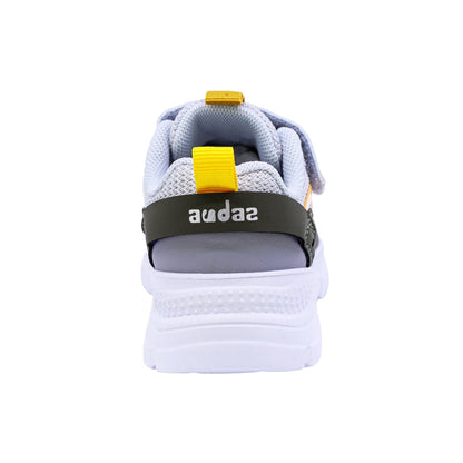 TENIS AUDAZ PARA NIÑO COLOR GRIS DE SINTÉTICO NEMO CON TIRA DE CONTACTO