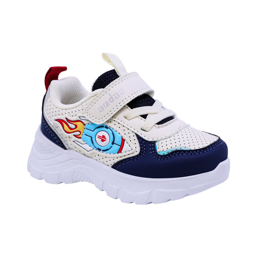 TENIS AUDAZ PARA NIÑO COLOR AZUL DE SINTÉTICO NEMO CON TIRA DE CONTACTO