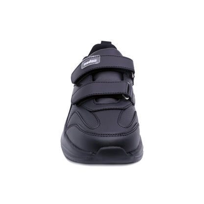 Tenis escolar Audaz de sintético color negro Pagani con tira de contacto