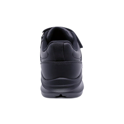 Tenis escolar Audaz de sintético color negro Pagani con tira de contacto