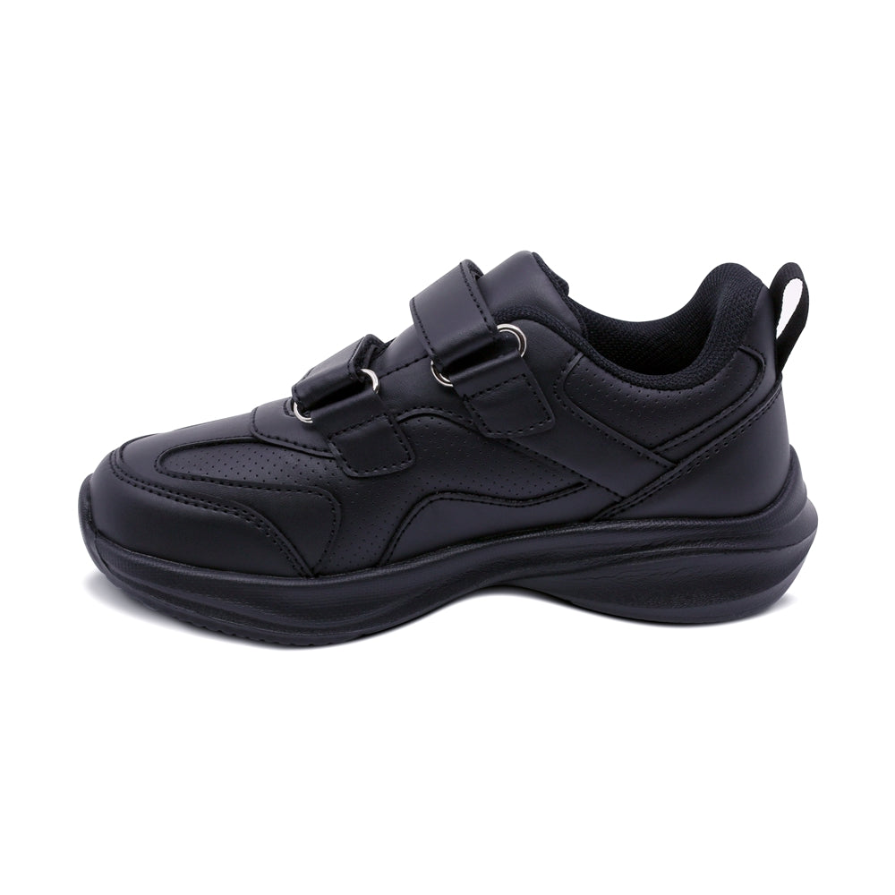 Tenis escolar Audaz de sintético color negro Pagani con tira de contacto