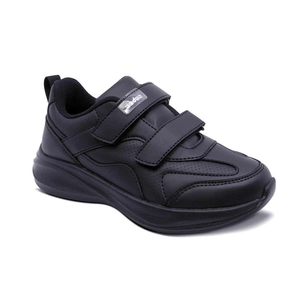 Tenis escolar Audaz de sintético color negro Pagani con tira de contacto
