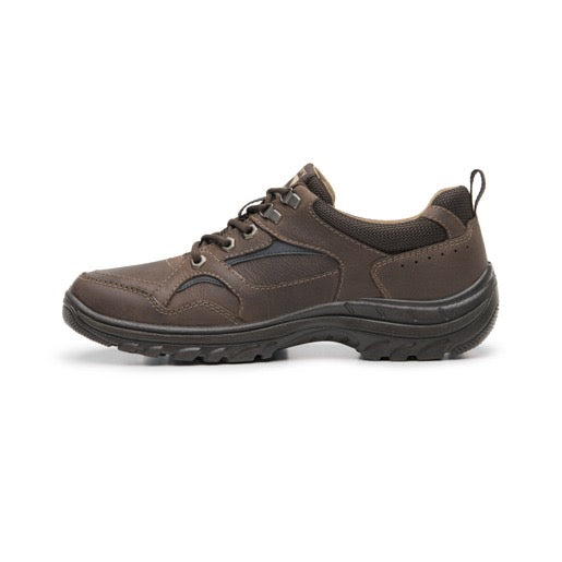 Sneaker Outdoor Flexi Country para Hombre con 100% Piel Estilo 66525 Chocolate