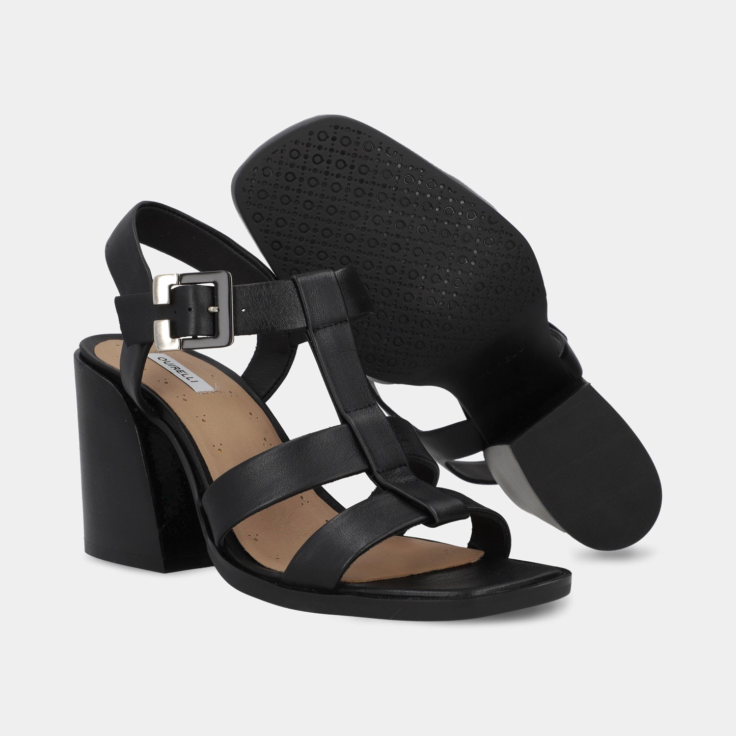 TAC√ìN BAJO 302603 NEGRO