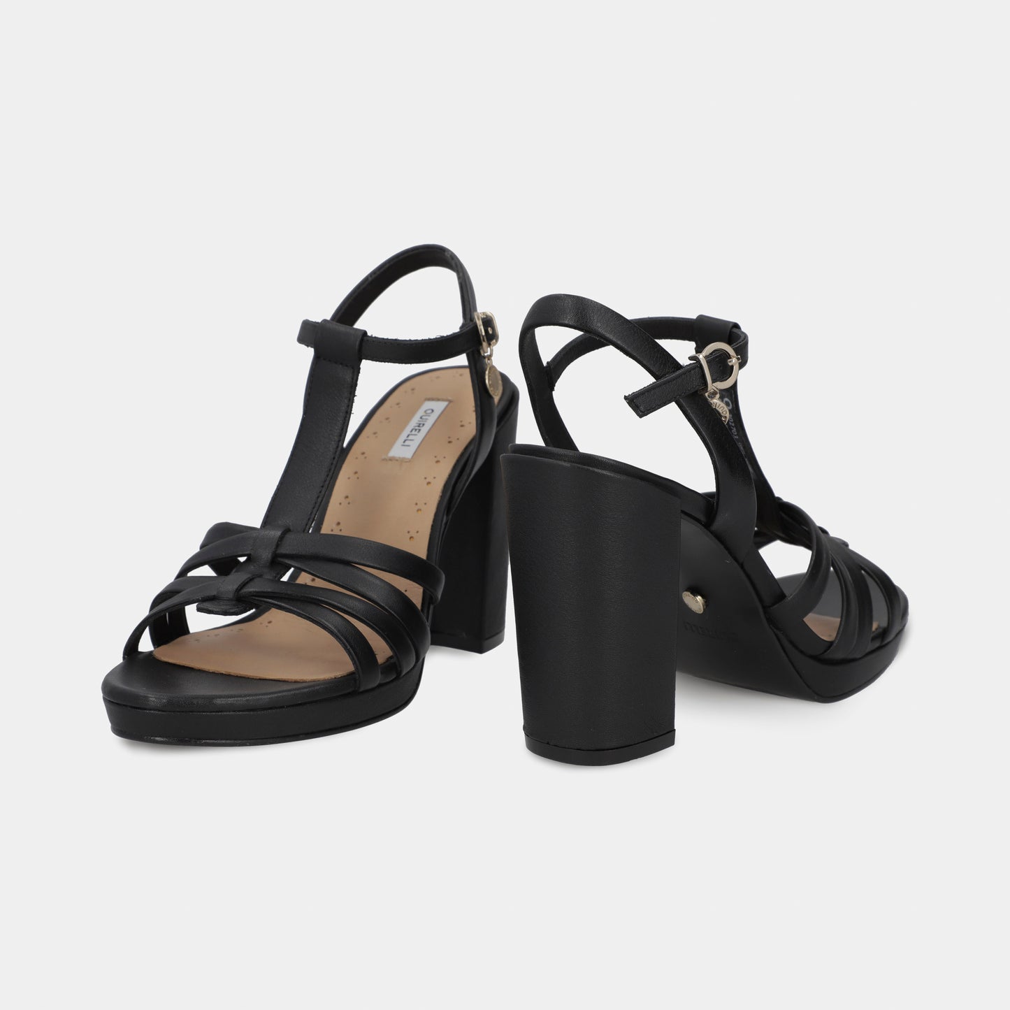 TAC√ìN BAJO 302703 NEGRO