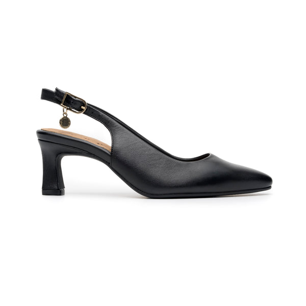 Zapatilla Destalonada Quirelli para Mujer Estilo 304402 Negro