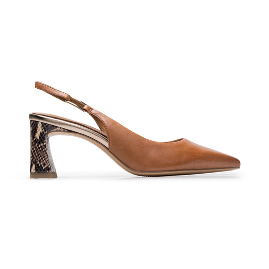Zapatilla Puntal Quirelli para Mujer con Plantilla  Acojinada Estilo 306702 Tan