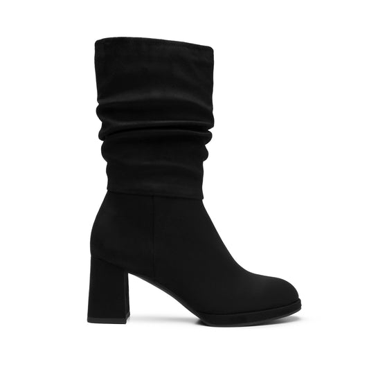 Bota Alta Quirelli para Mujer Estilo 307103 Negro