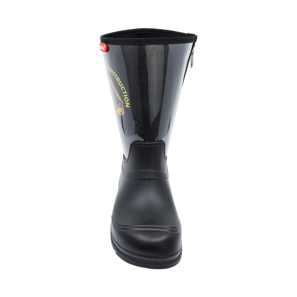 Botas de lluvias para Niño Audaz de Hule color Negro One Resistentes al Agua