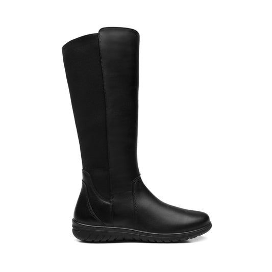 Bota Alta De Piel Flexi para Mujer Estilo 35327 Negro