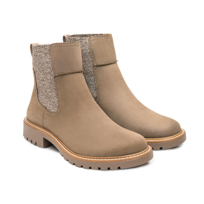 BOTÍN DAMA 37825 TAUPE ALDARA