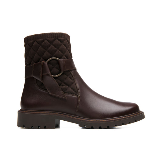 Botín Casual Flexi para Mujer Estilo 37830 Café