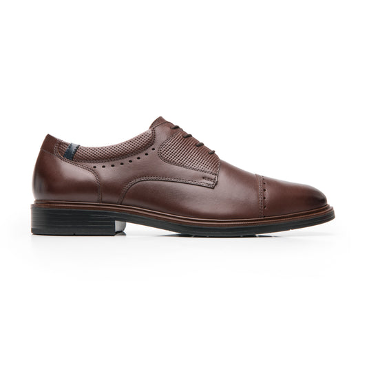 Derby Semivestir Flexi para Hombre Estilo 400102 Nogal