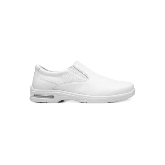 Slip On De Piel Flexi para Hombre Estilo 402812 Blanco