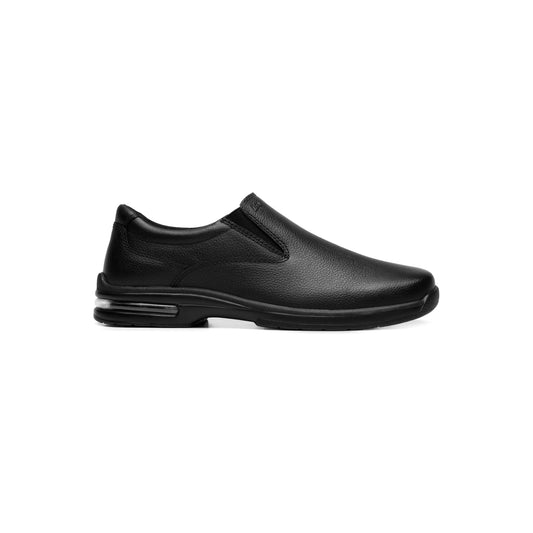Slip On De Piel Flexi para Hombre Estilo 402812 Negro