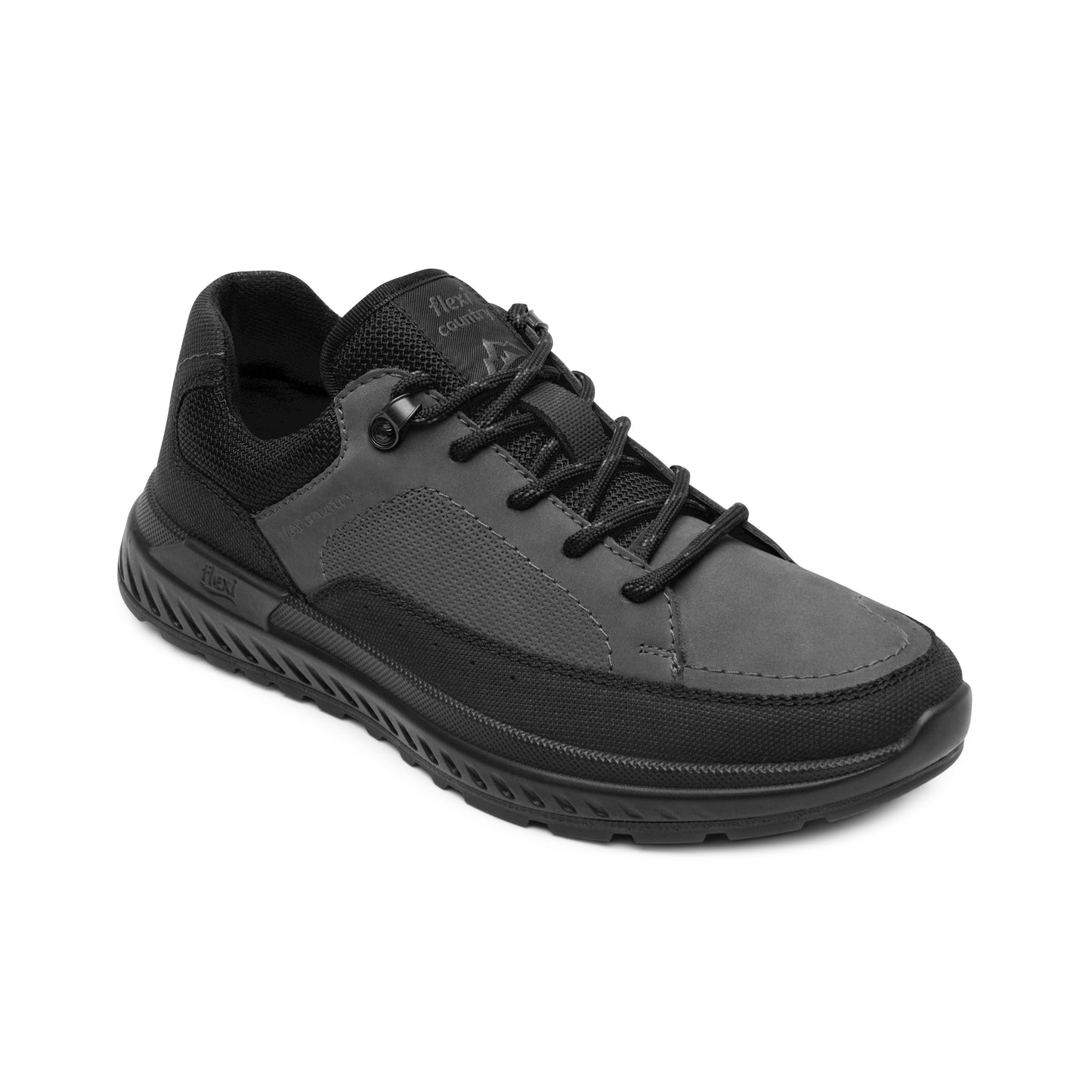 CHOCLO OUTDOOR PIEL 403013 NEGRO OXFORD OCON