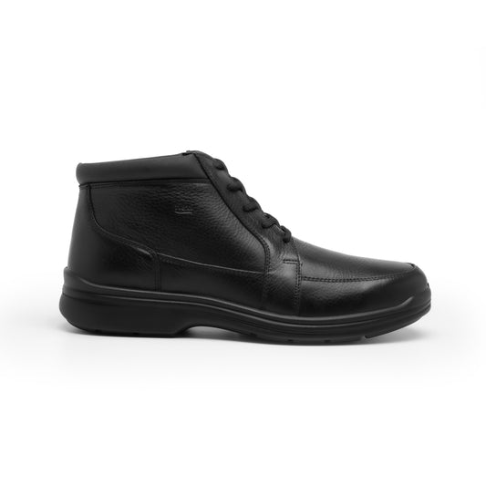Botín Casual Flexi para Hombre con Sistema Walking Soft Estilo 404803 Negro