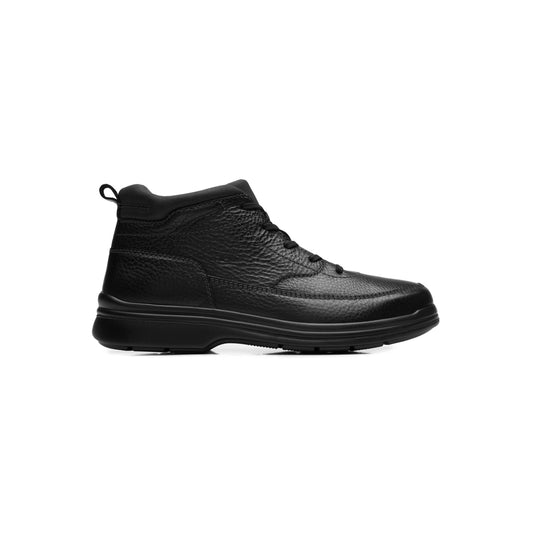 Botín Casual De Piel Flexi para Hombre Estilo 404805 Negro