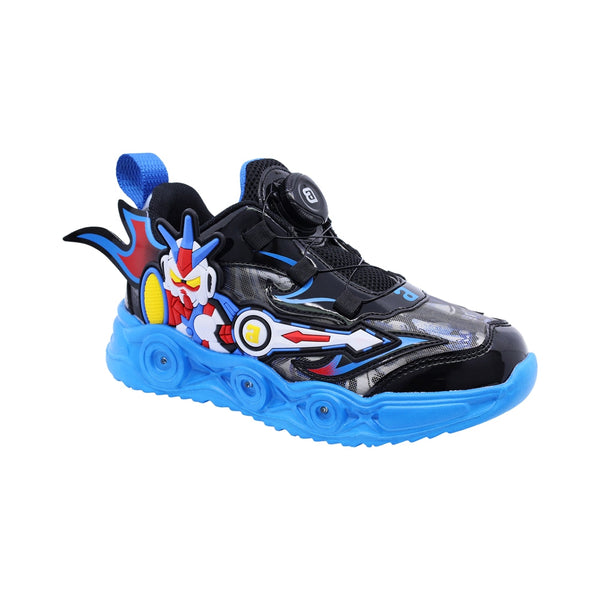 Tenis Audaz para niño en sintético negro Fifty-four con diseño de robot
