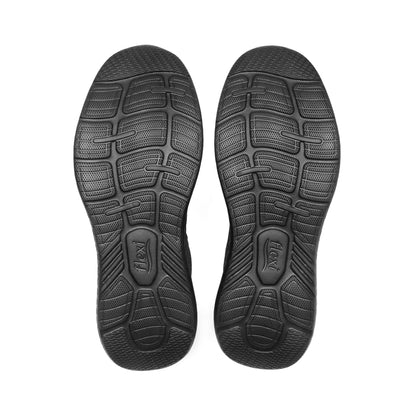 SNEAKER RUNING FLEXI PARA HOMBRE CON PLANTILLA REMOVIBLE ESTILO 415503 NEGRO