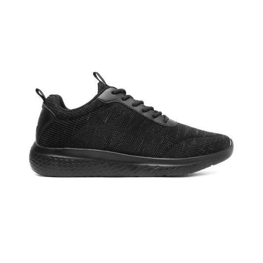 SNEAKER RUNING FLEXI PARA HOMBRE CON PLANTILLA REMOVIBLE ESTILO 415503 NEGRO