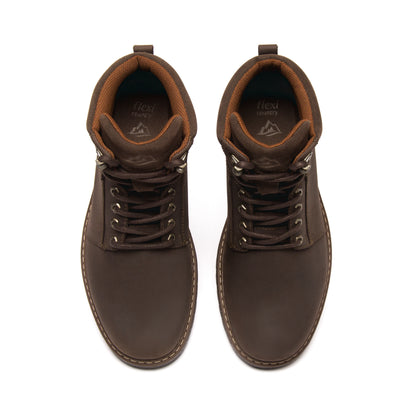 BOTÍN OUTDOOR PIEL 417402 CAFƒ MATTOS