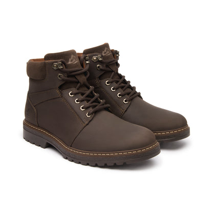 BOTÍN OUTDOOR PIEL 417402 CAFƒ MATTOS
