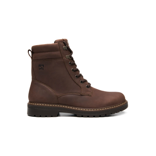 Botín Outdoor De Piel Flexi Country para Hombre Estilo 417413 Café