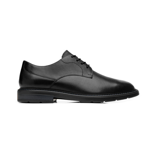 Derby Dress Casual Flexi para Hombre Estilo 419405 Negro