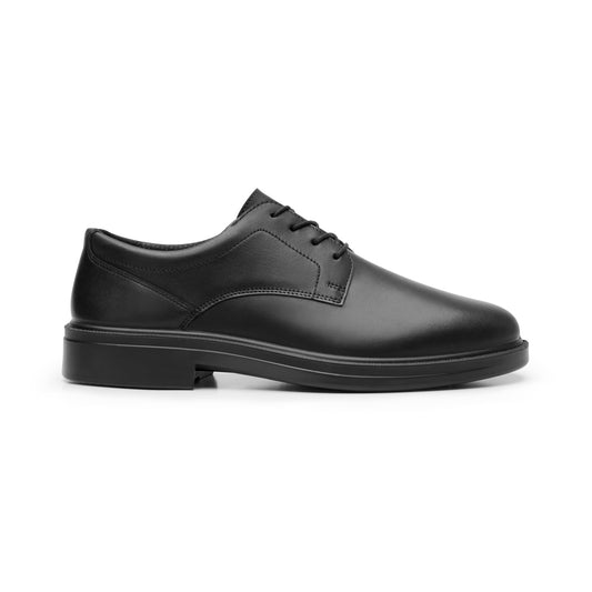 Derby Semivestir Flexi para Hombre con 100% Piel Estilo 421501 Negro