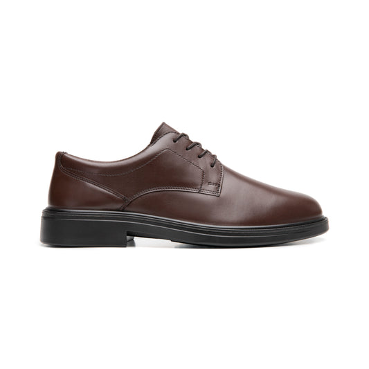 Derby Semivestir Flexi para Hombre con 100% Piel Estilo 421501 Tinto
