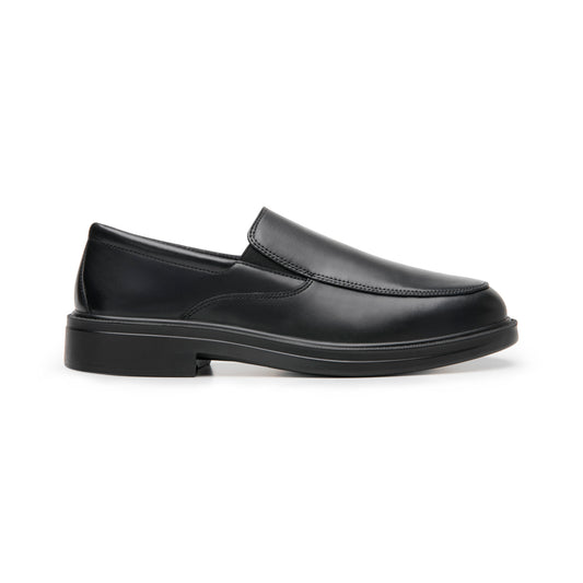 Calzado Slip On Semivestir Flexi para Hombre con 100% Piel Estilo 421503 Negro