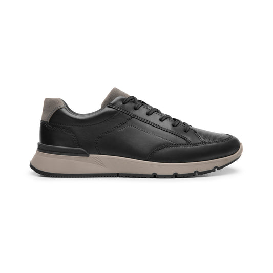 Sneaker Casual Flexi para Hombre con Estabilidad Estilo 421908 Negro