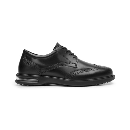 Derby Vestir Casual Flexi para Hombre con Cápsula De Aire Estilo 422906 Negro
