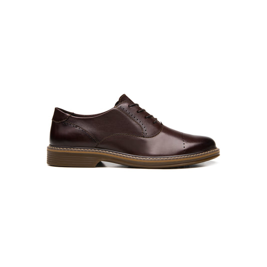 Oxford Formal Casual Flexi para Hombre Estilo 425303 Nogal