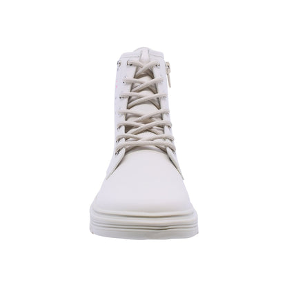 Bota Coqueta para niña en sintético beige Bumper con diseño gráfico