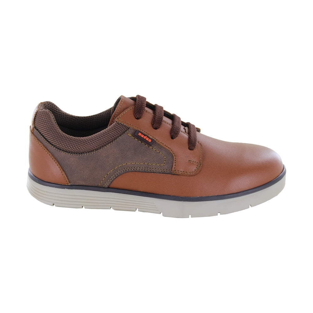 Zapato para vestir Niño Audaz en Piel color miel Justin y tonos café