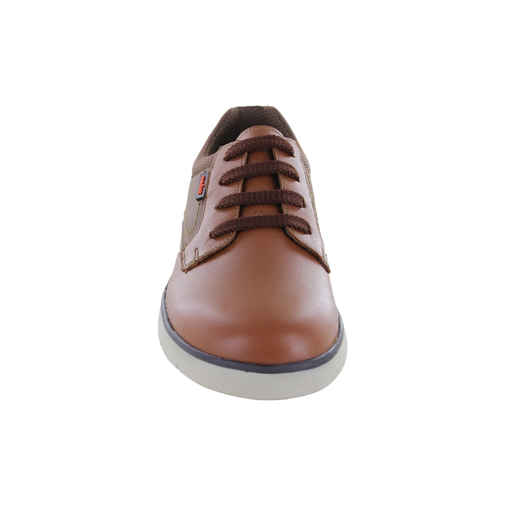 Zapato para vestir Niño Audaz en Piel color miel Justin y tonos café