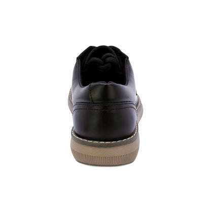 ZAPATO AUDAZ PARA NIÑO DE PIEL COLOR NEGRO MURPHY CON AGUJETA