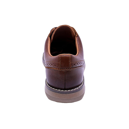 ZAPATO AUDAZ PARA NIÑO COLOR MIEL DE PIEL MURPHY CON AGUJETA