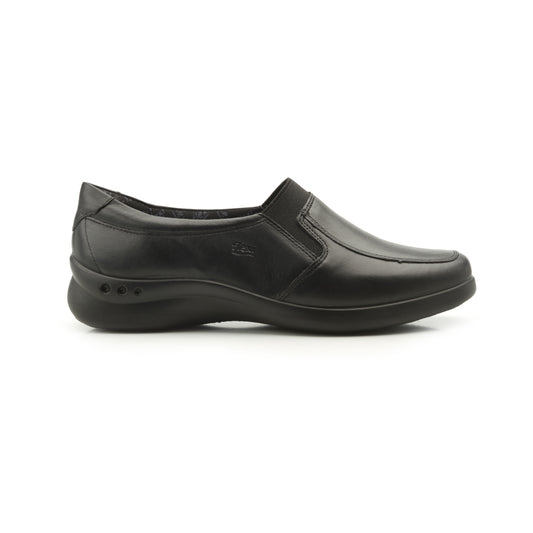 Flat Casual Flexi Con Autoajuste Para Mujer - Estilo 48302 Negro