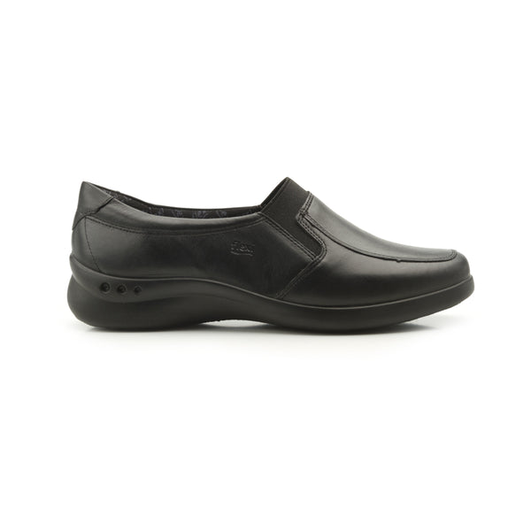 Flat Casual Flexi Con Autoajuste Para Mujer - Estilo 48302 Negro