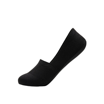 2-Pack Calcetín Invisible Flexi para Mujer Estilo 090910 Negro Y Gris