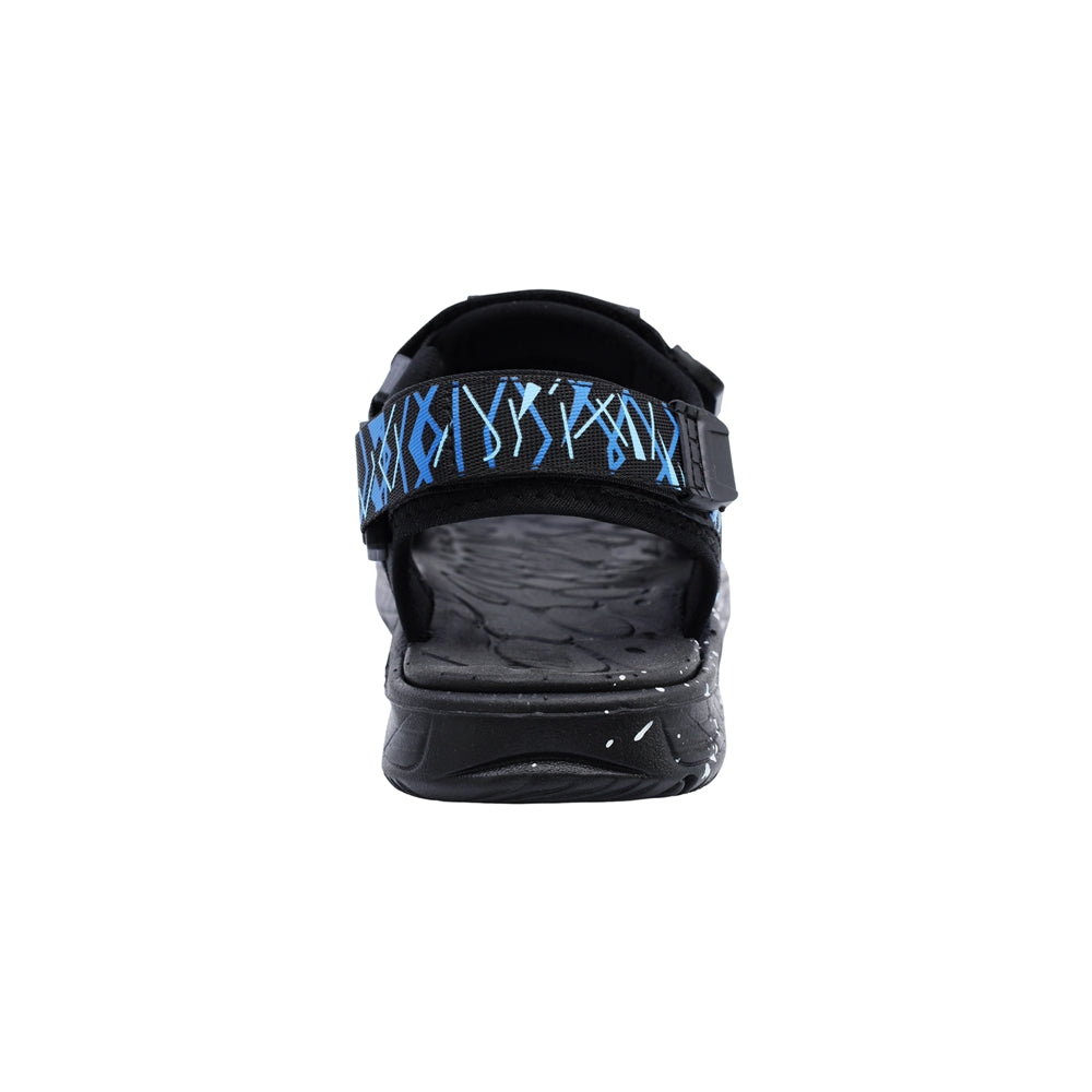 Sandalia Audaz para niño en sintético azul marino Fifty-seven con diseño estampado